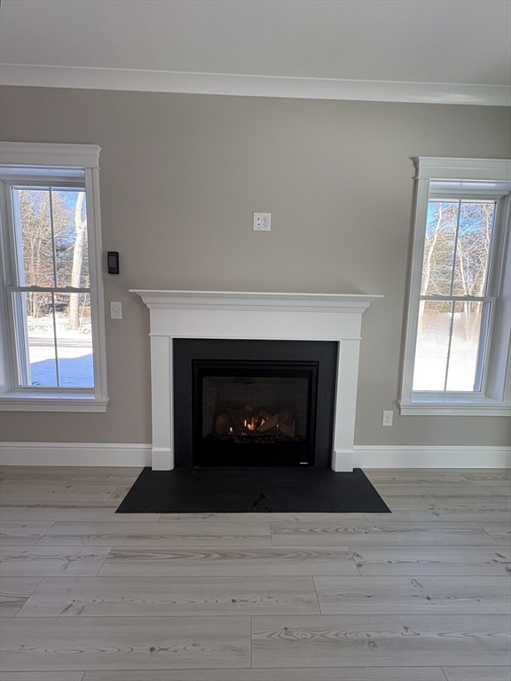 29 Range Avenue Taunton, MA 02780 - Photo 13 of 37 a living room with a fireplace with wooden floor