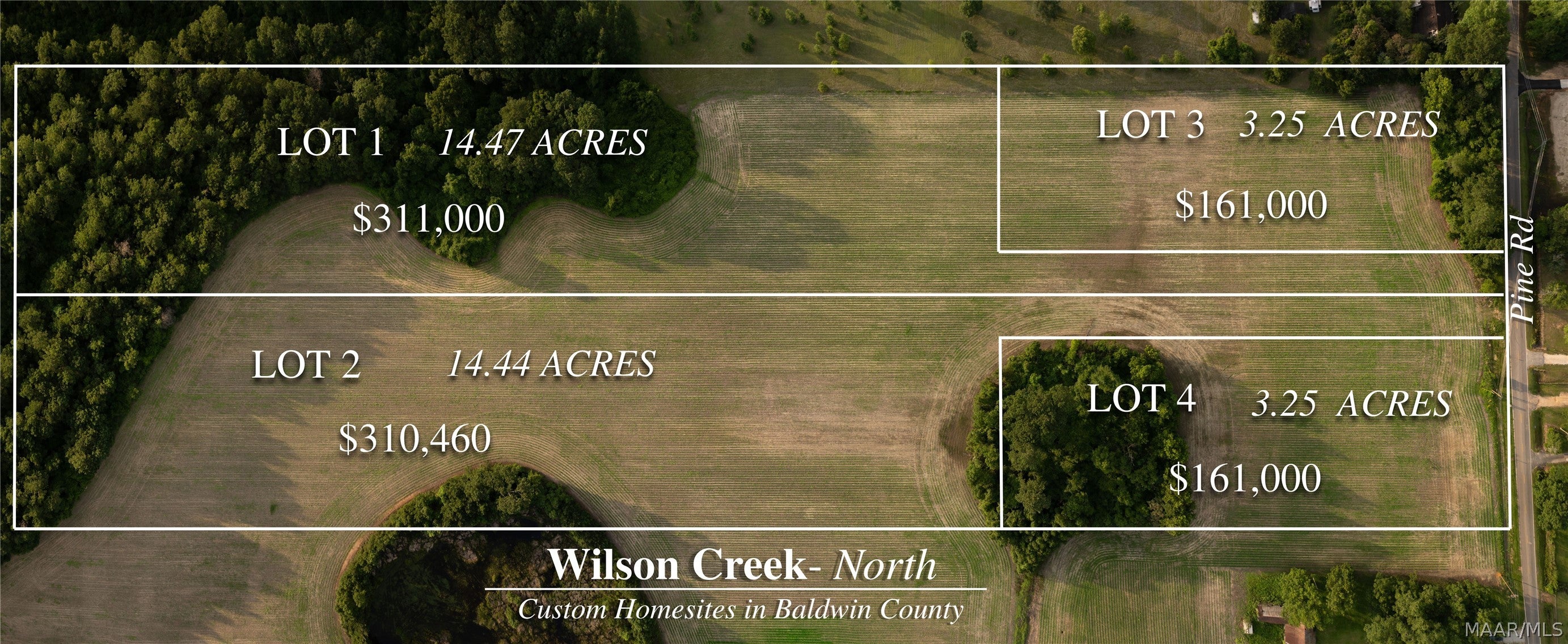 0 Pine Road South Stapleton, AL 36578 - Photo 1 of 53 Gallery Image 1