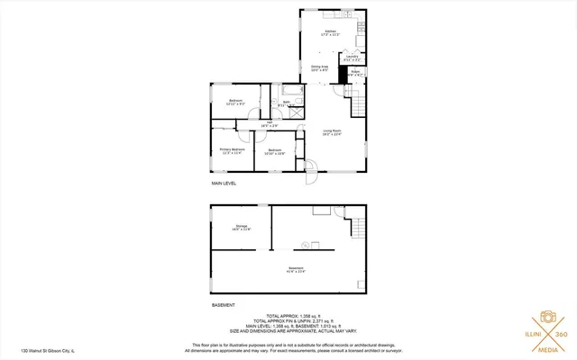 $132,000 | 130 Walnut Street, Gibson City, IL 60936