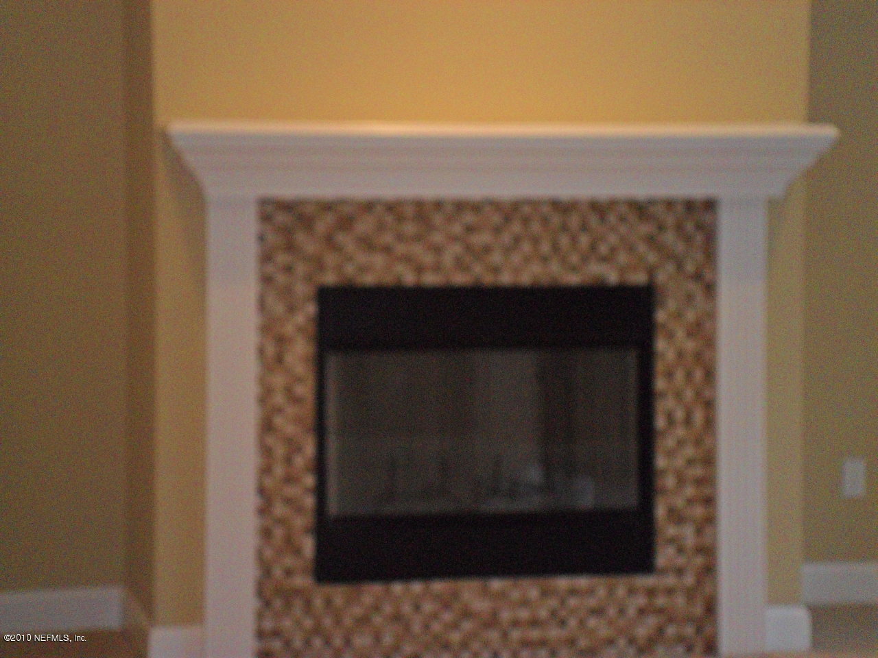 97202 Bluff View Circle, Unit LOT 38 ROSES BLUFF Yulee, FL 32097 - Photo 4 of 14 a fireplace with a clock on it
