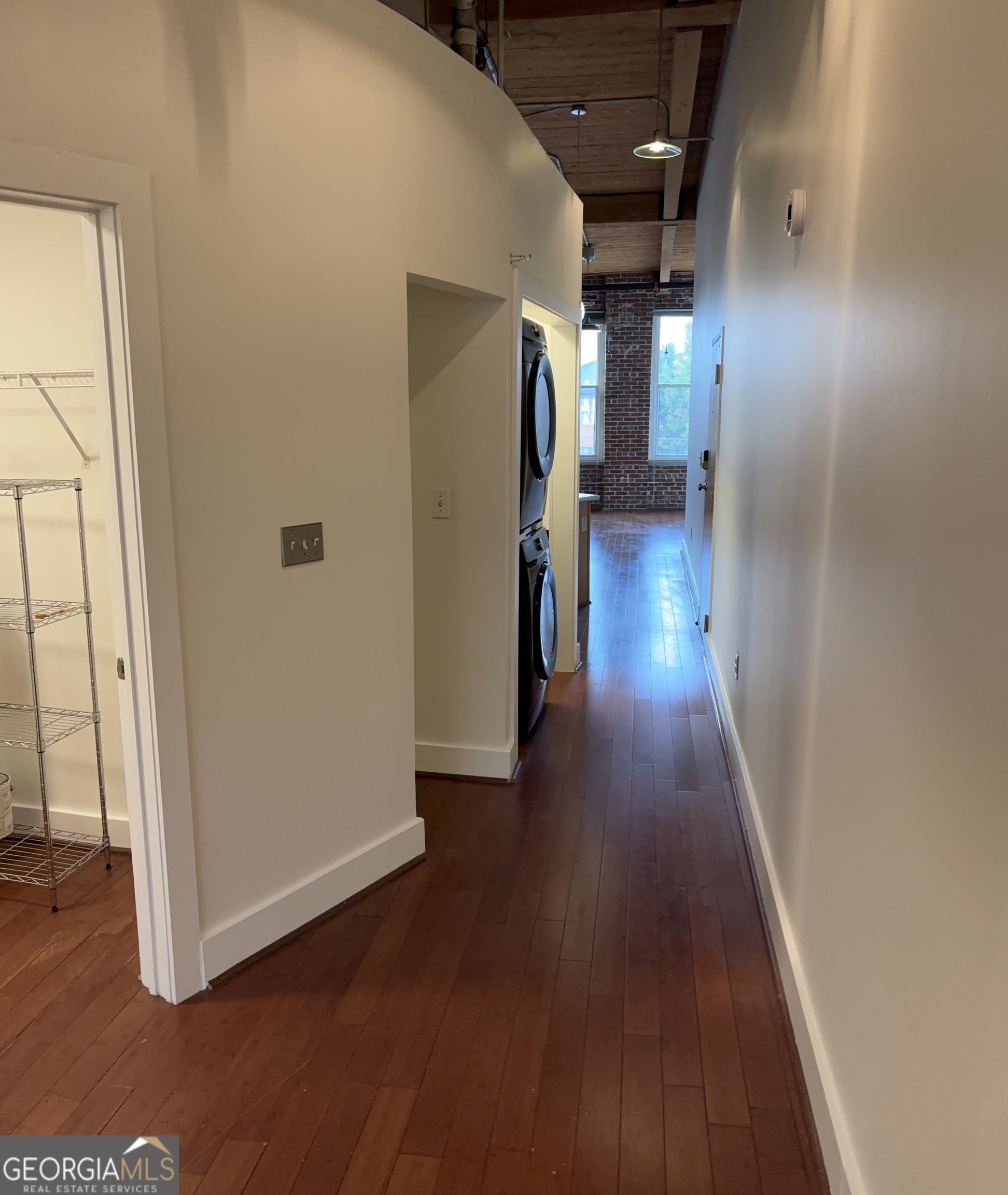 204 Walker Street Southwest Atlanta, GA 30313 - Photo 34 of 43 a view of a hallway with wooden floor