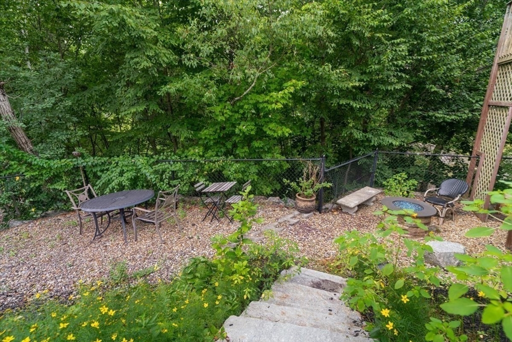 82 Hammersmith Drive Saugus, MA 01906 - Photo 40 of 42 a view of a backyard with sitting area