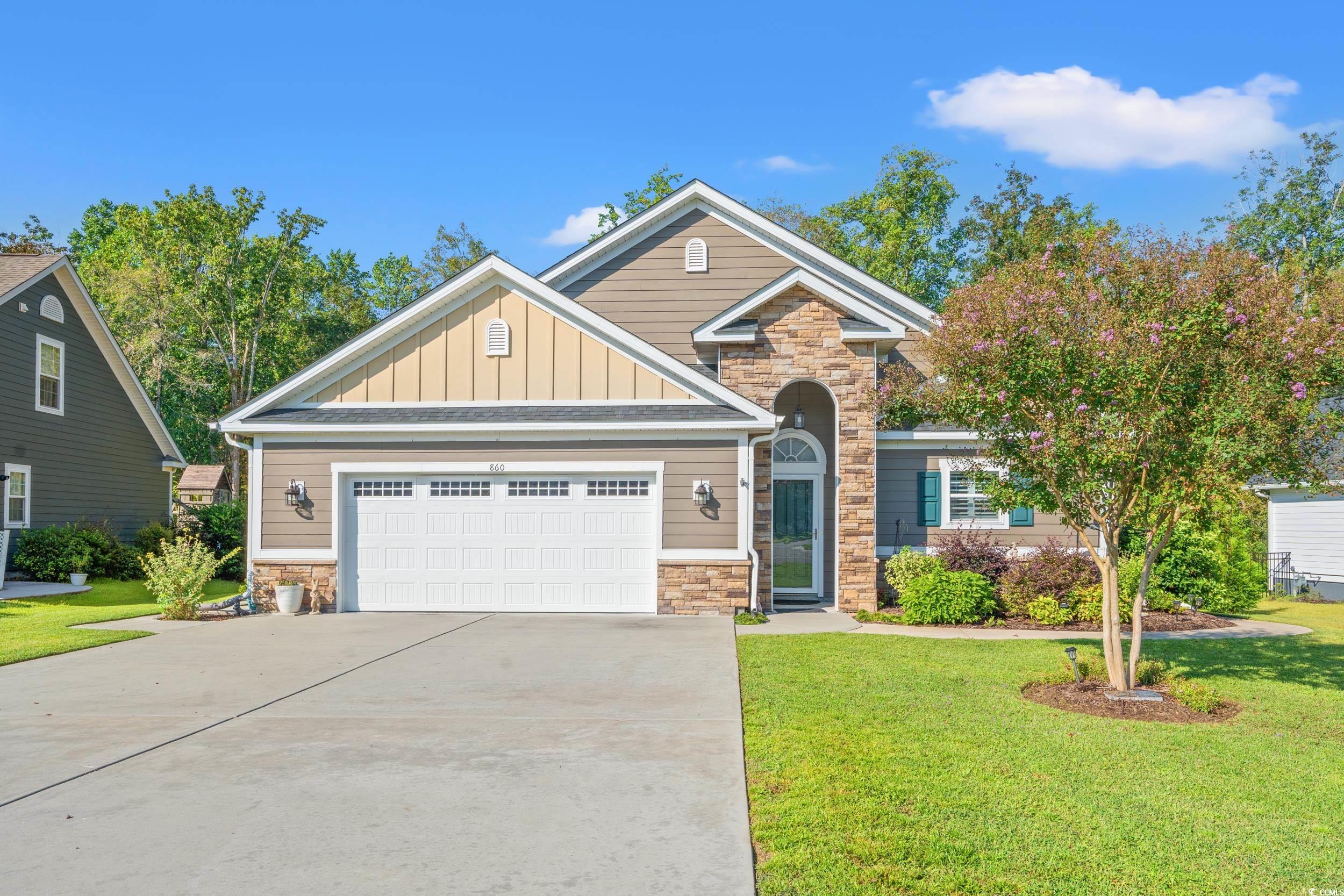 860 Tilly Lake Road Conway, SC 29526 - Photo 1 of 38 Craftsman-style house featuring a front yard and a