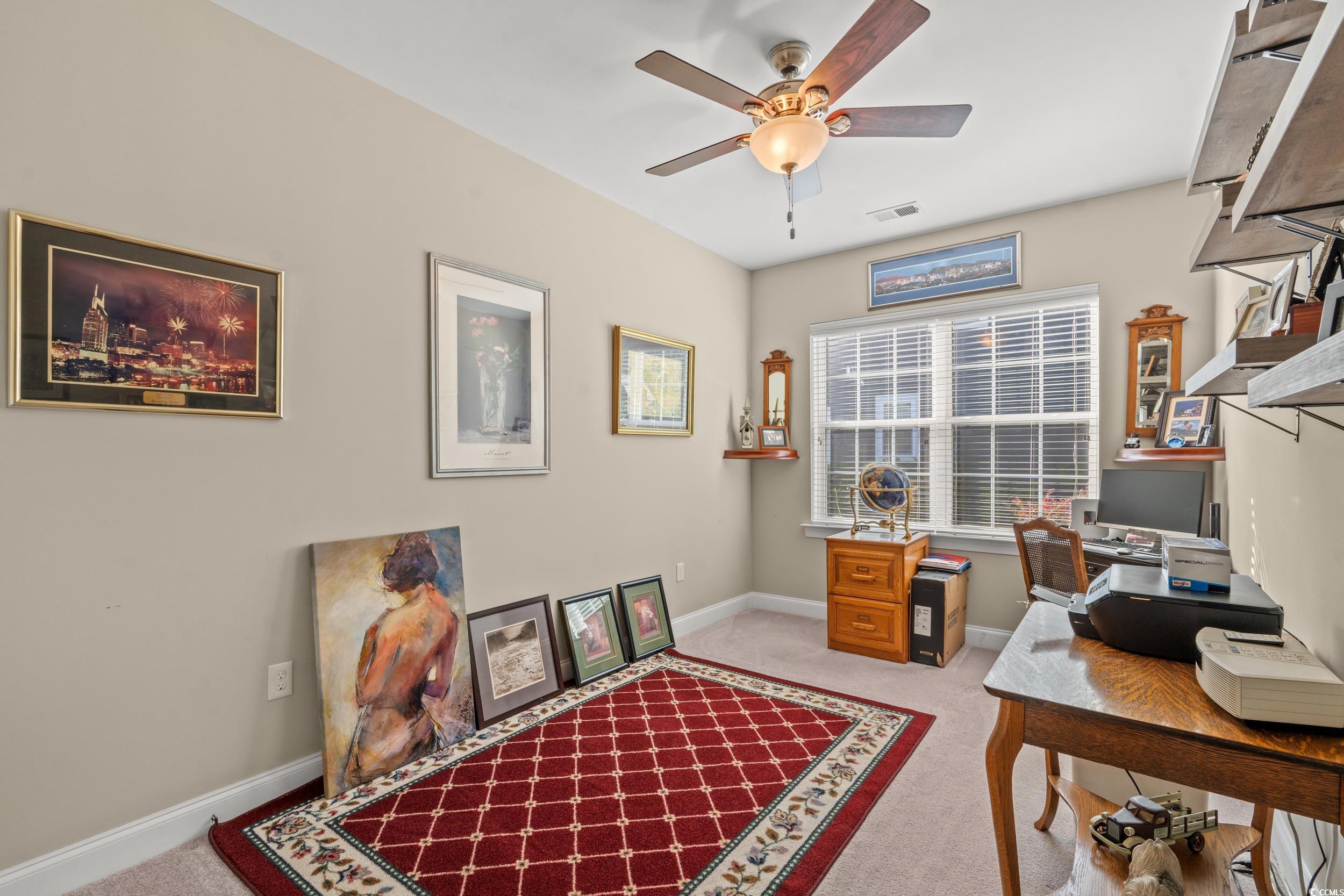 860 Tilly Lake Road Conway, SC 29526 - Photo 12 of 38 Carpeted guest bedroom featuring ceiling fan