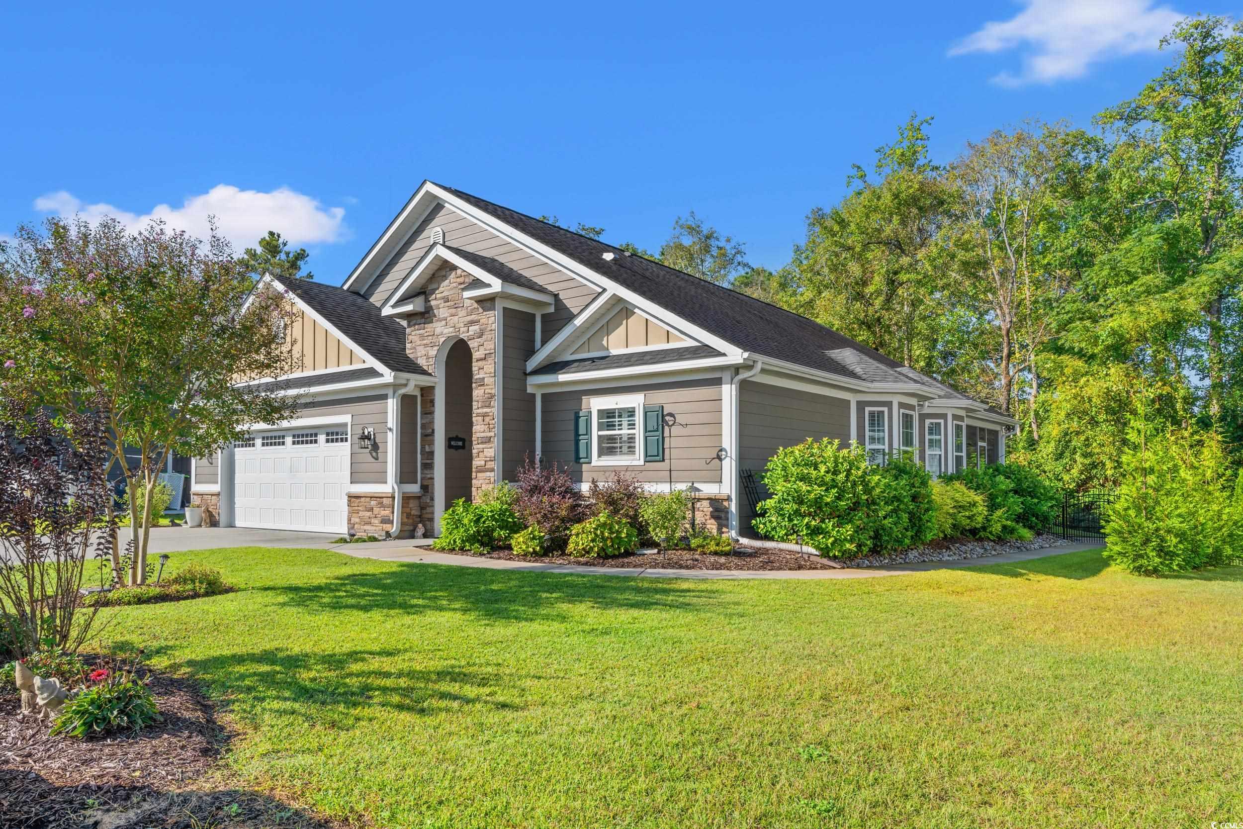 860 Tilly Lake Road Conway, SC 29526 - Photo 26 of 38 Craftsman inspired home with a front yard and a ga