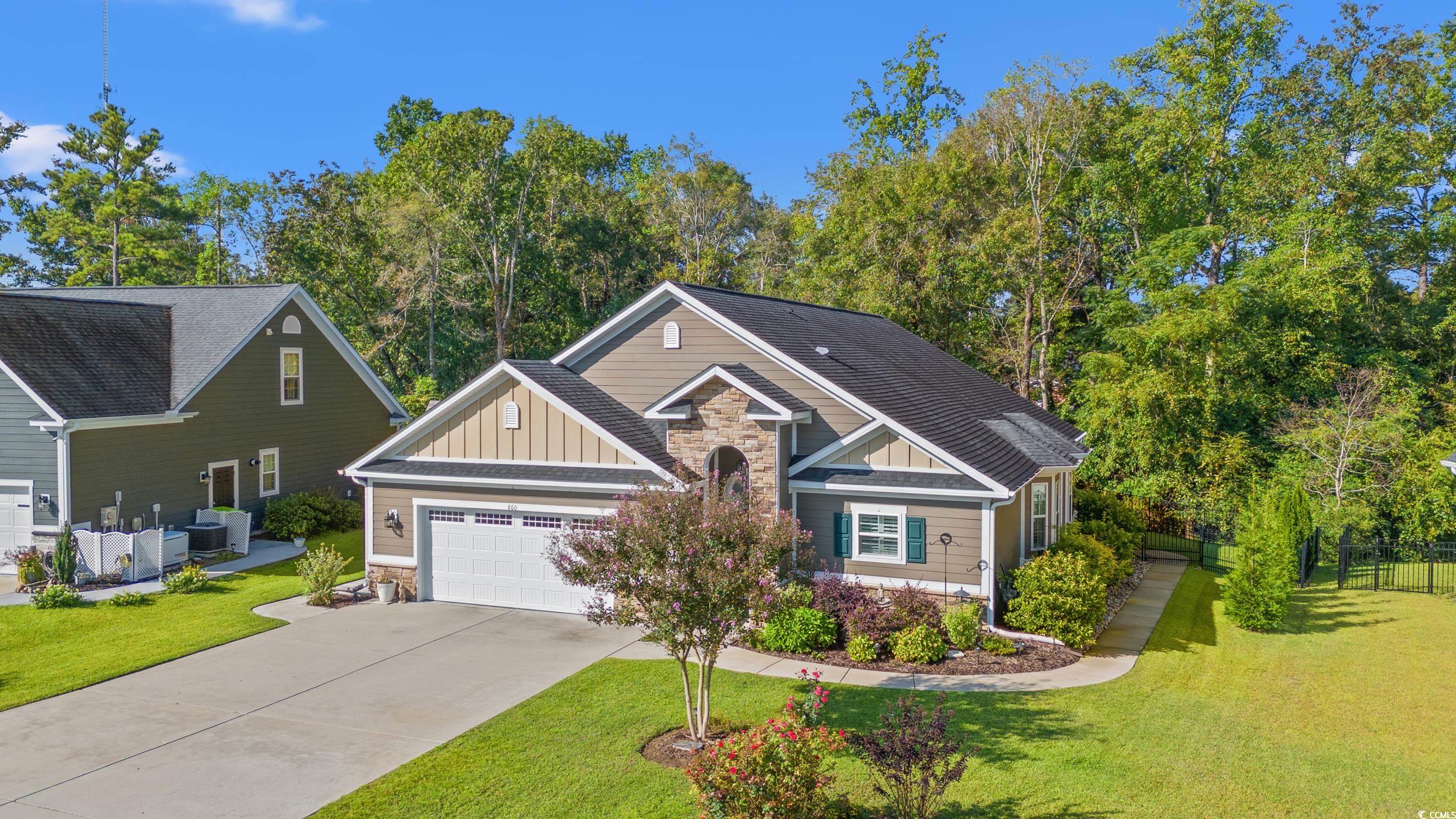 860 Tilly Lake Road Conway, SC 29526 - Photo 27 of 38 Craftsman-style home featuring a front yard and a