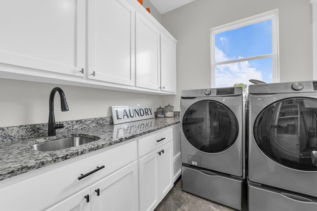 154 Water View Lane Robinson, TX 76706 - Photo 16 of 40 sink and ample storage in separate laundry room