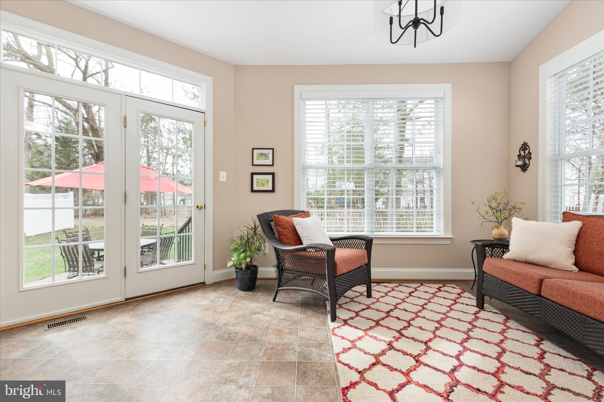 10116 Middlebrooks Terrace Nokesville, VA 20181 - Photo 20 of 78 a living room with furniture and a large window