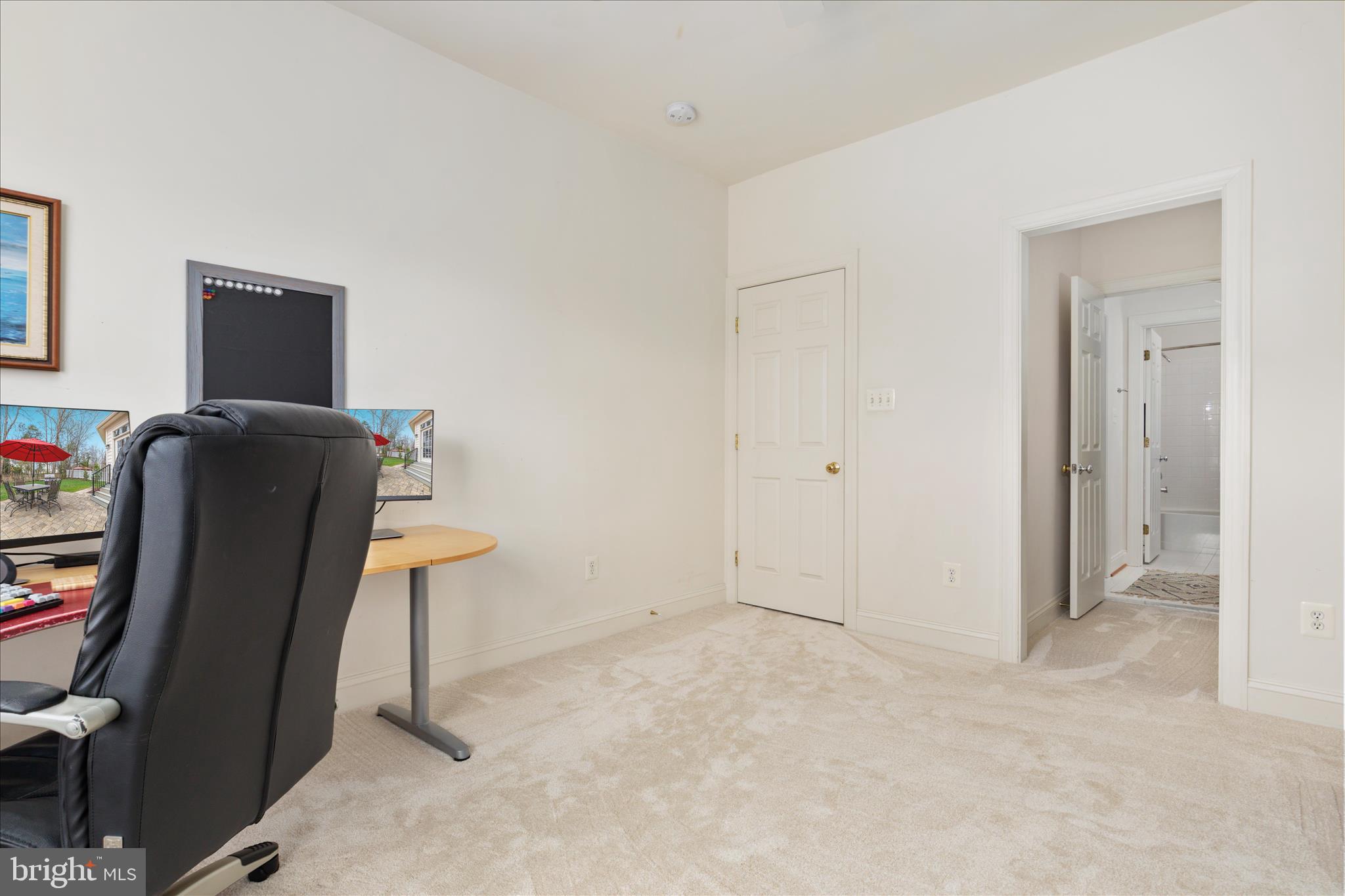 10116 Middlebrooks Terrace Nokesville, VA 20181 - Photo 32 of 78 a view of workspace with furniture and closet