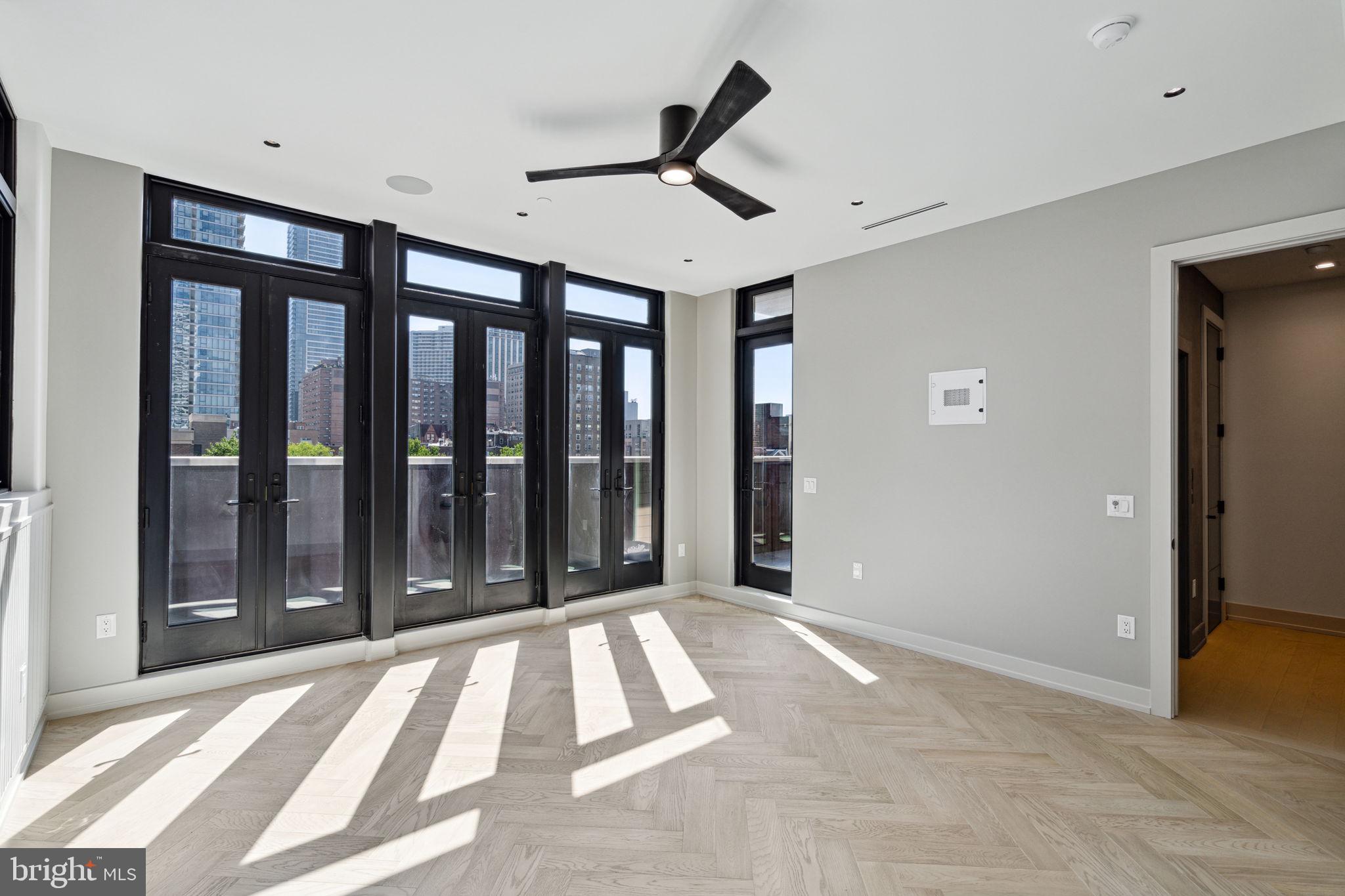 110 South Bonsall Street Philadelphia, PA 19103 - Photo 23 of 25 a view of a room with a ceiling fan