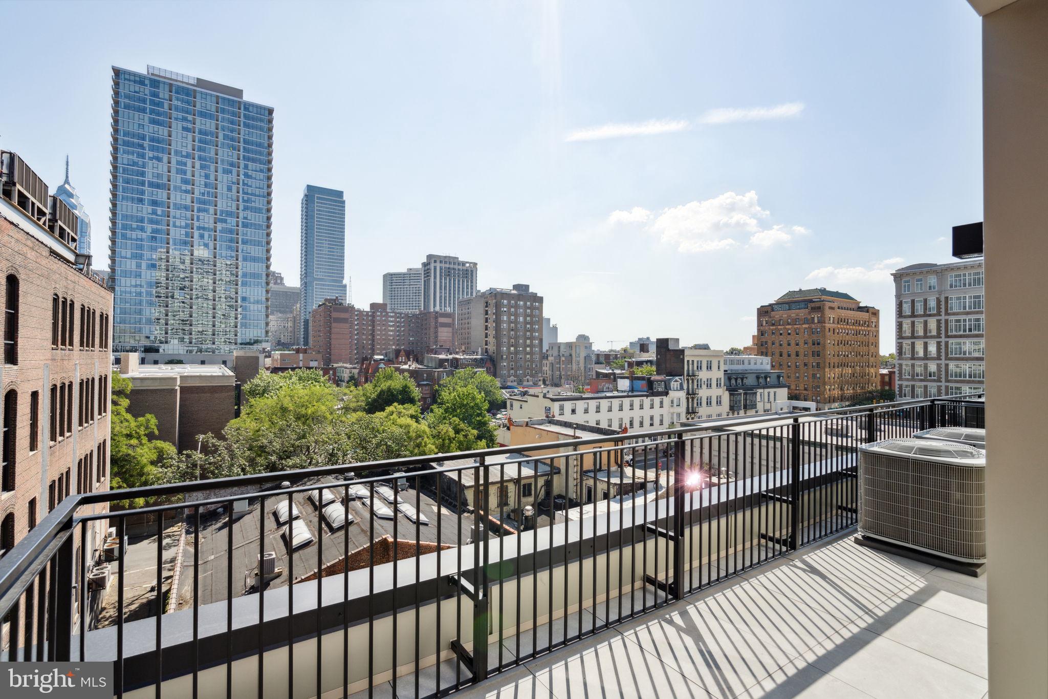 110 South Bonsall Street Philadelphia, PA 19103 - Photo 25 of 25 a view of city from a balcony