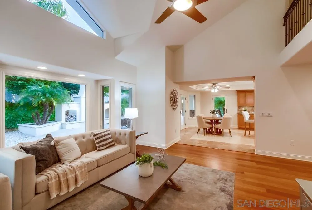 16052 Country Day Road Poway, CA 92064 - Photo 38 of 75 a living room with furniture and a large window