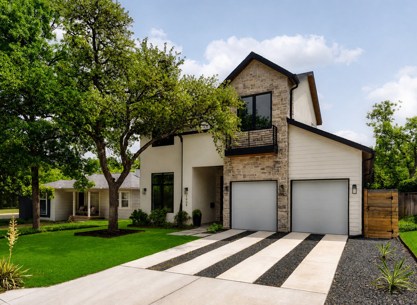 1909 West 40th Street Austin, TX 78731 - Photo 2 of 40 Built in 2023, this Oakmont Heights residence blends contemporary design with everyday functionality.