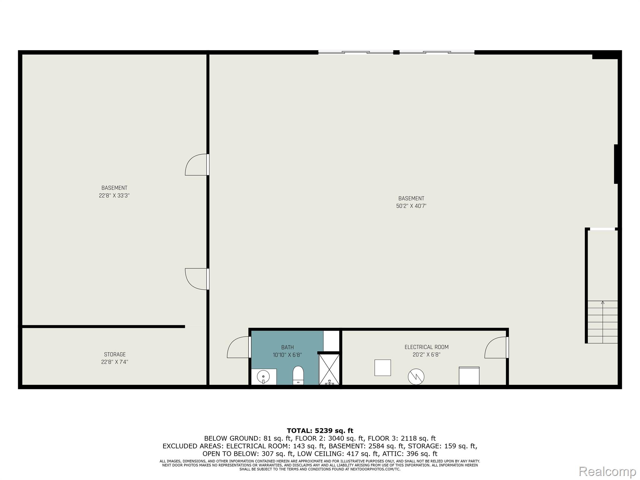 10480 Foley Road Fenton, MI 48430 - Photo 73 of 73 Basement floorplan