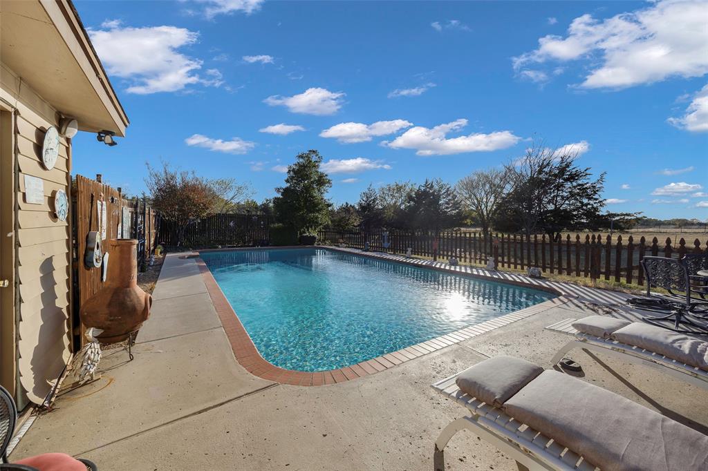 717 Houston Street Anna, TX 75409 - Photo 17 of 25 a view of a swimming pool with a patio