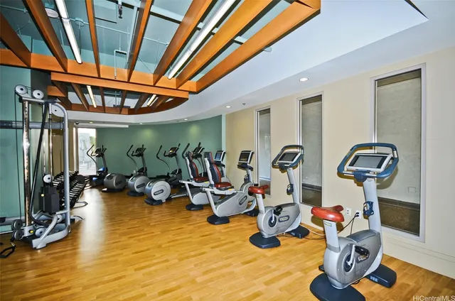 a view of a potted plant with sign board