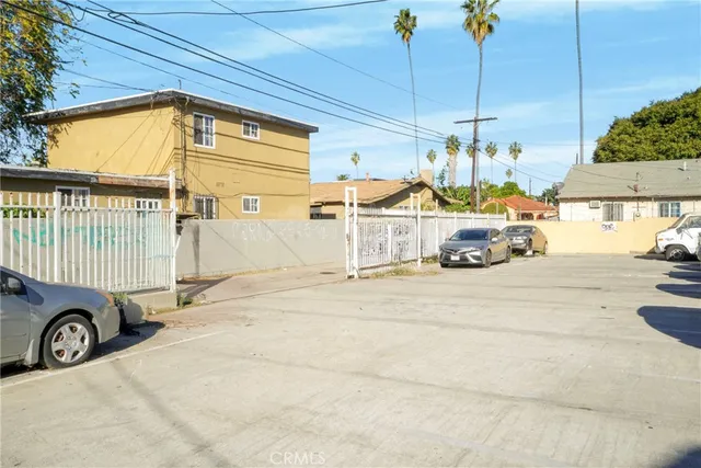 a view of a street with lots of people
