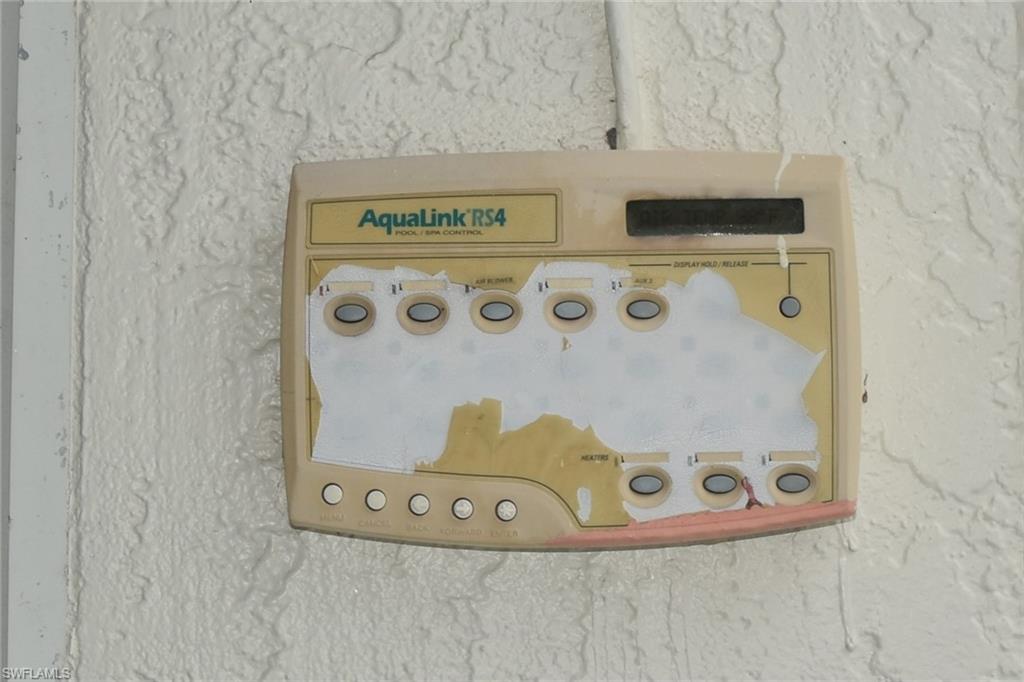 7240 Coolidge Road Fort Myers, FL 33967 - Photo 21 of 30 Aqua Link system for pool & spa
