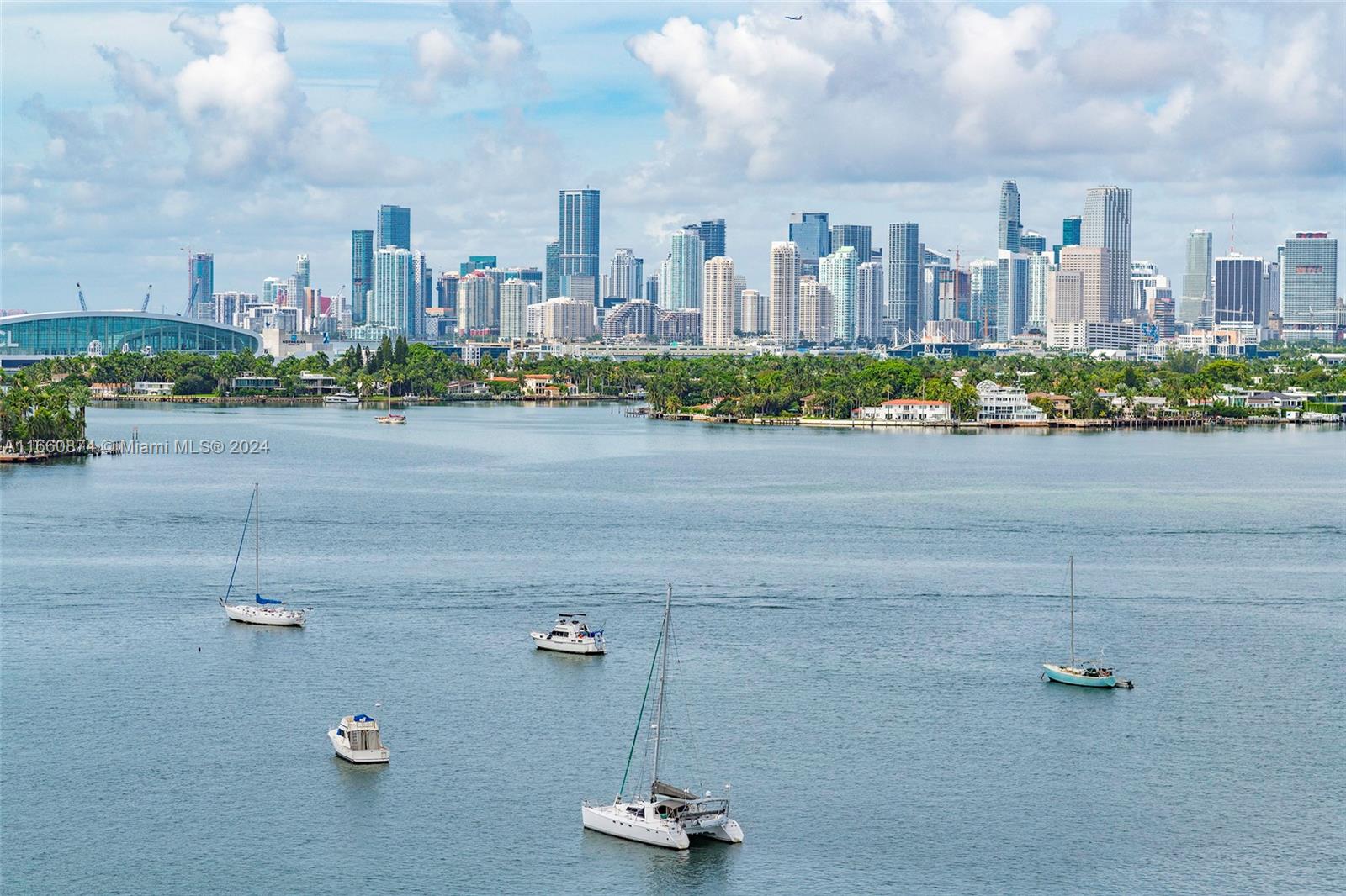 1500 Bay Road, Unit 1524S Miami Beach, FL 33139 - Photo 26 of 40 a picture of a city view