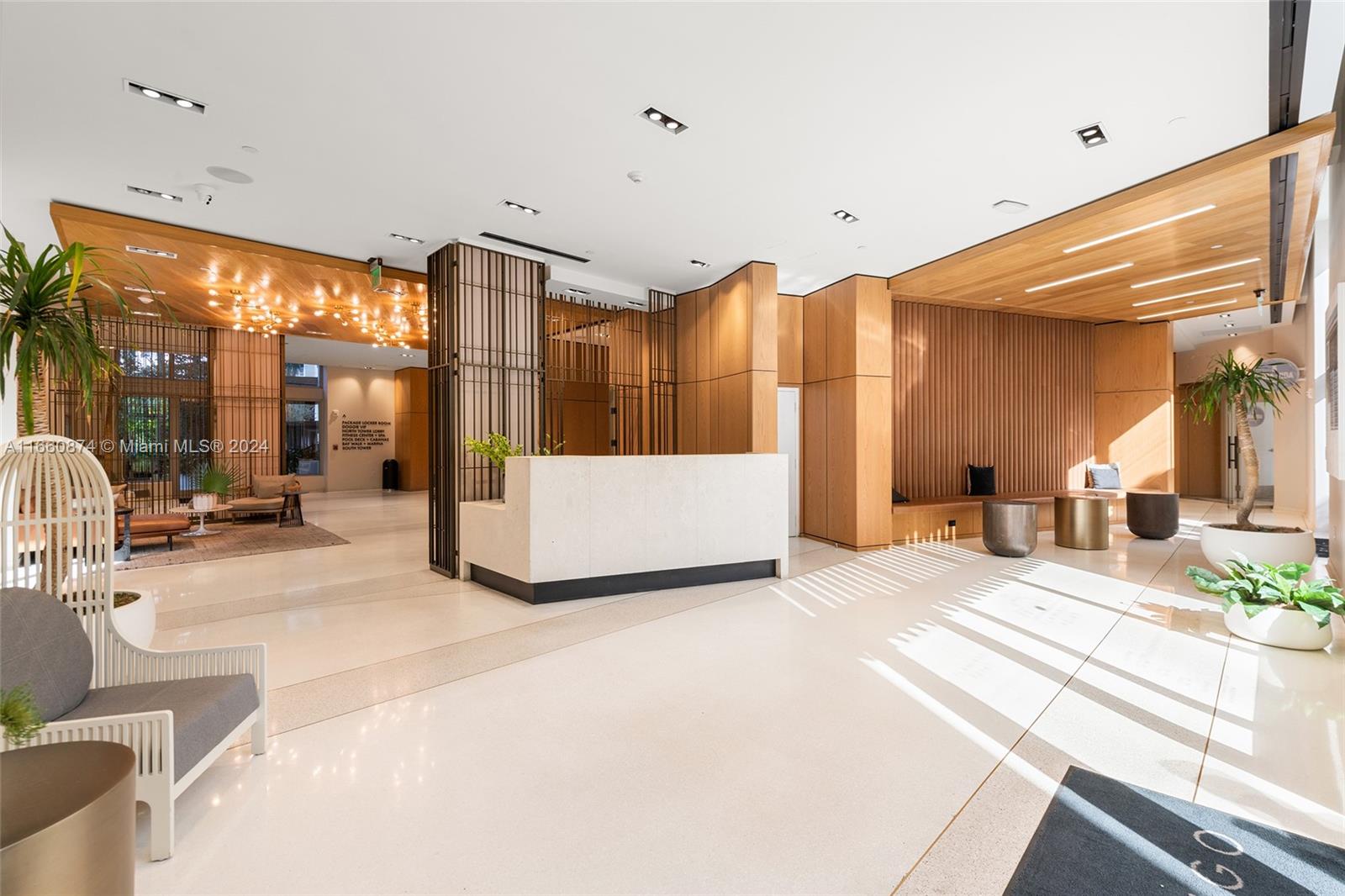 1500 Bay Road, Unit 1524S Miami Beach, FL 33139 - Photo 29 of 40 a view of a living room and entry way