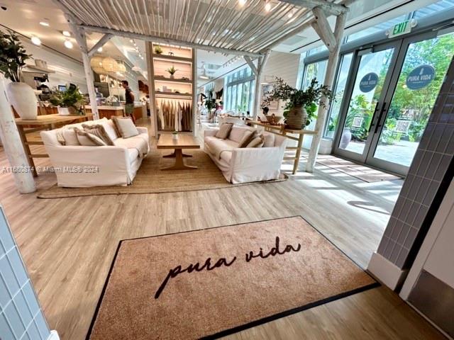 1500 Bay Road, Unit 1524S Miami Beach, FL 33139 - Photo 38 of 40 a living room with furniture and a large window