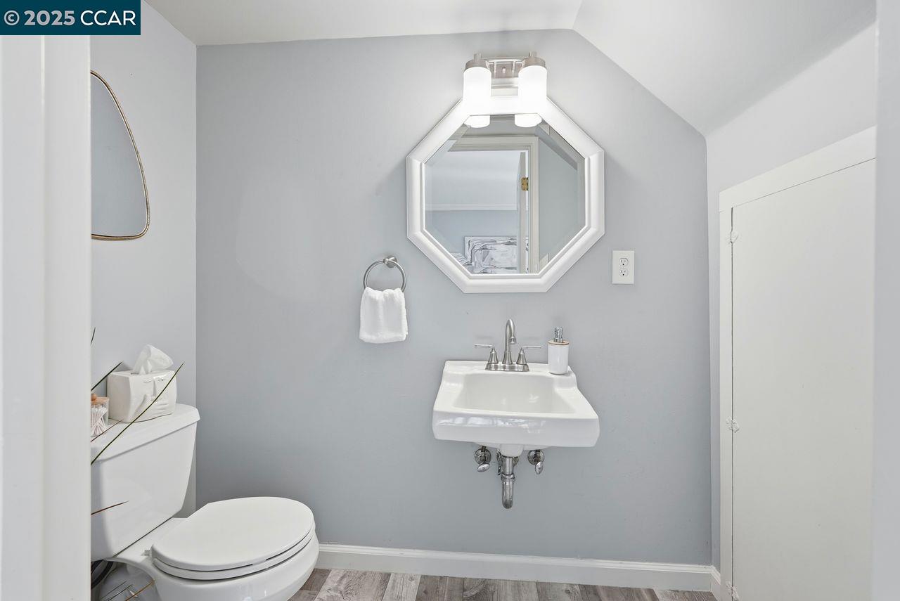 37 Miramonte Drive Moraga, CA 94556 - Photo 18 of 42 a bathroom with a toilet sink and mirror
