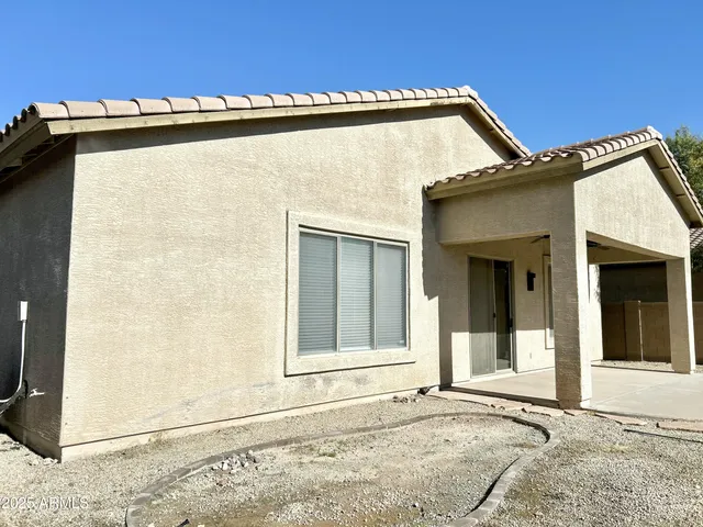a view of a house with a outdoor space