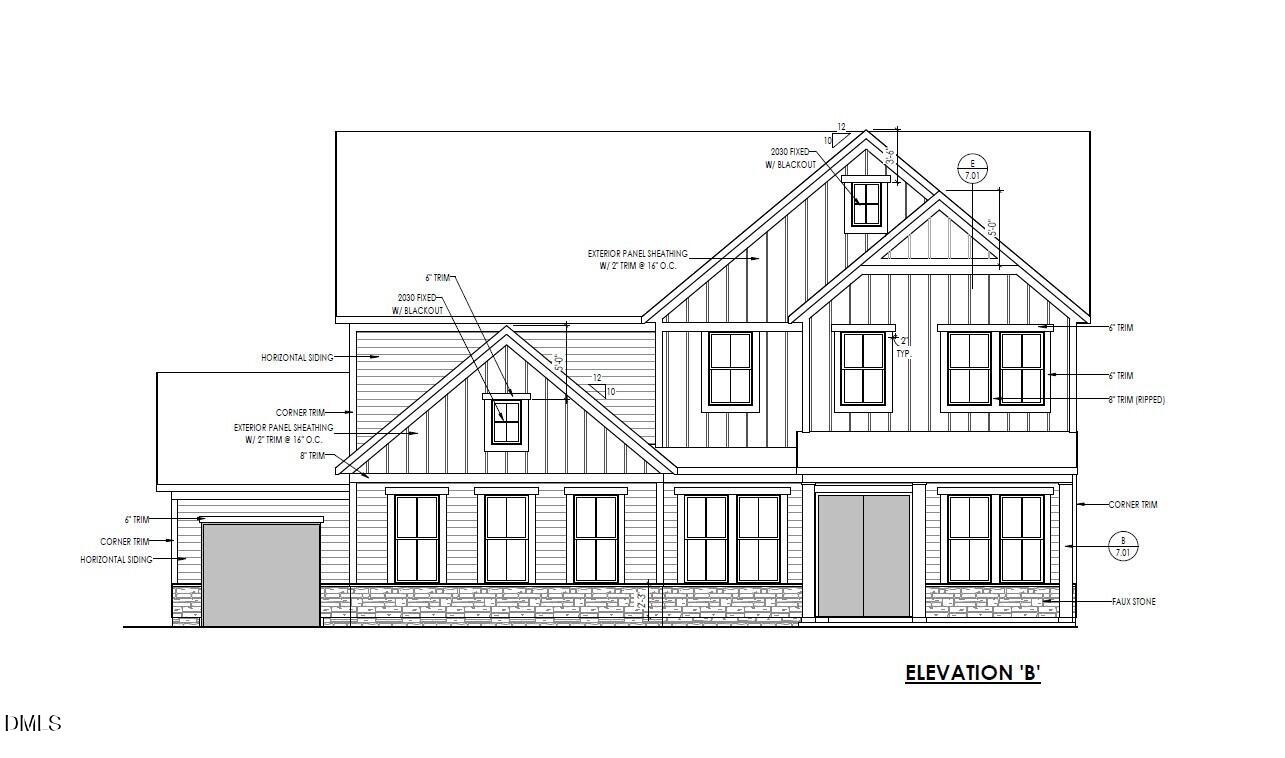 29 Fox Run Path Clayton, NC 27520 - Photo 11 of 13 coop-0022-Floor plan front elevation