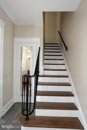 2208 38th Street Northwest Washington, DC 20007 - Photo 13 of 20 Main Stairway