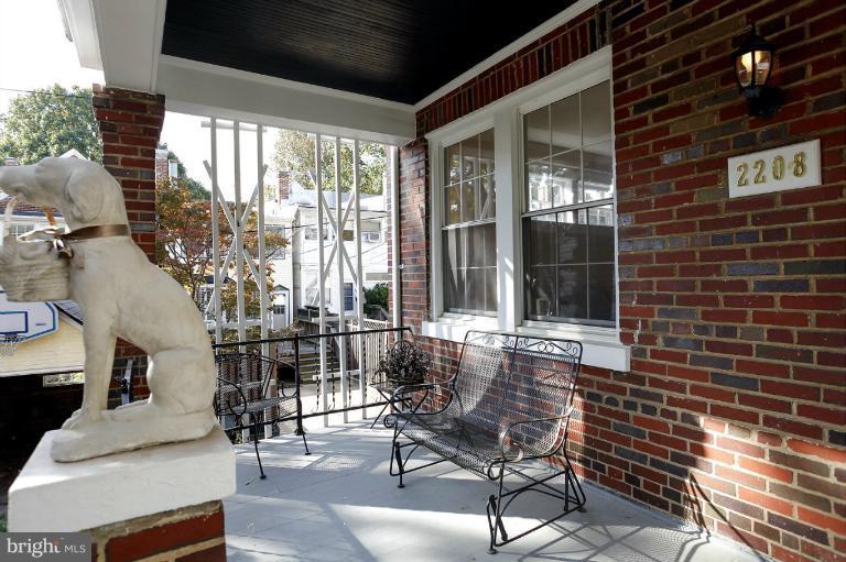 2208 38th Street Northwest Washington, DC 20007 - Photo 5 of 20 Front Porch