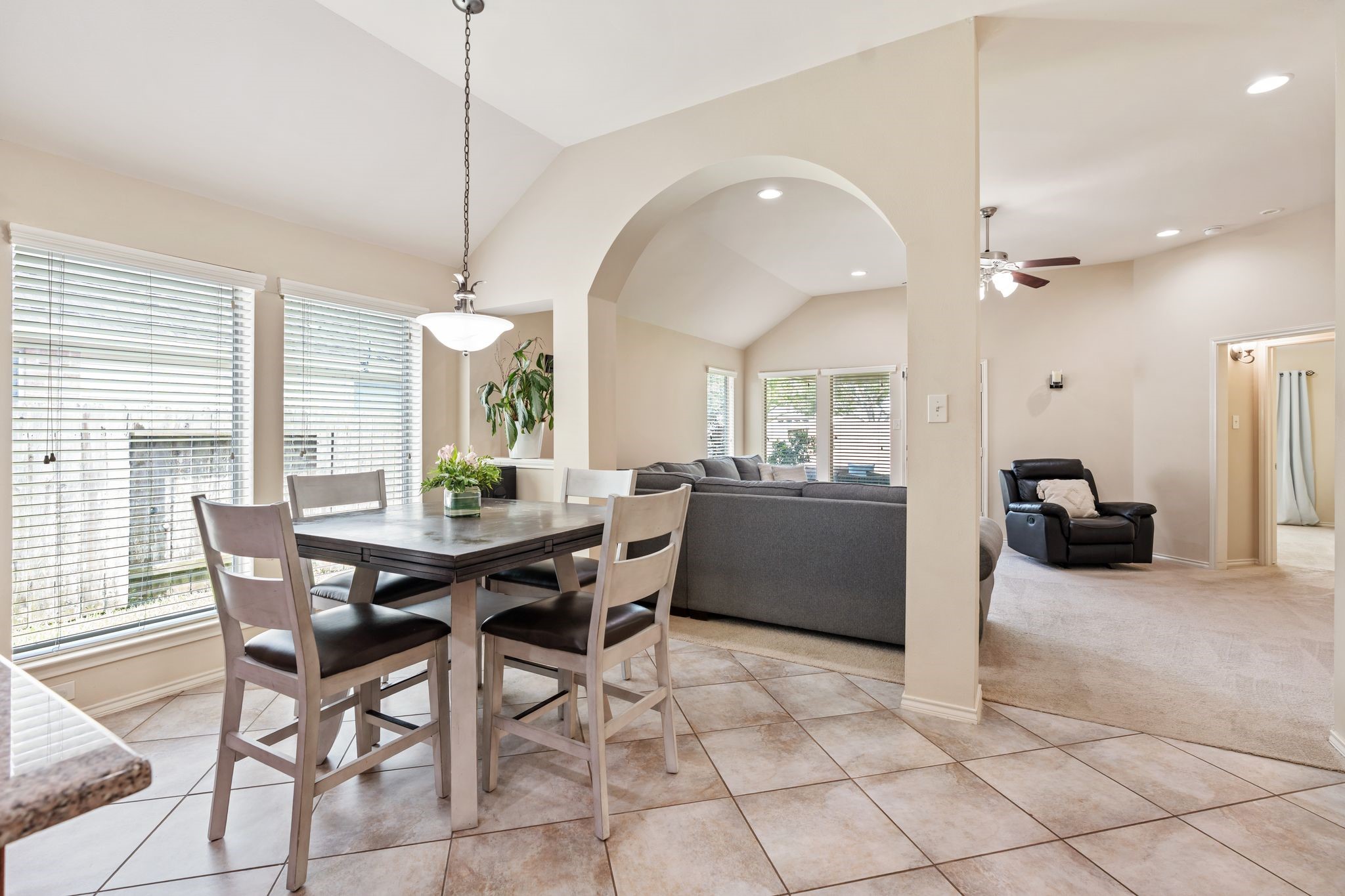 2606 Silverton Bend Rosenberg, TX 77471 - Photo 7 of 26 The breakfast area offers plenty of natural light and easy access to the family room.