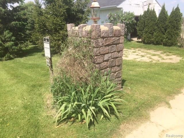 100 North Doran Road Imlay City, MI 48444 - Photo 43 of 46 stone post.JPG