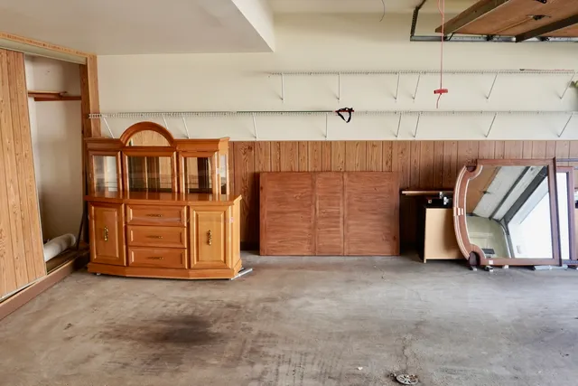 a view of a storage & utility room