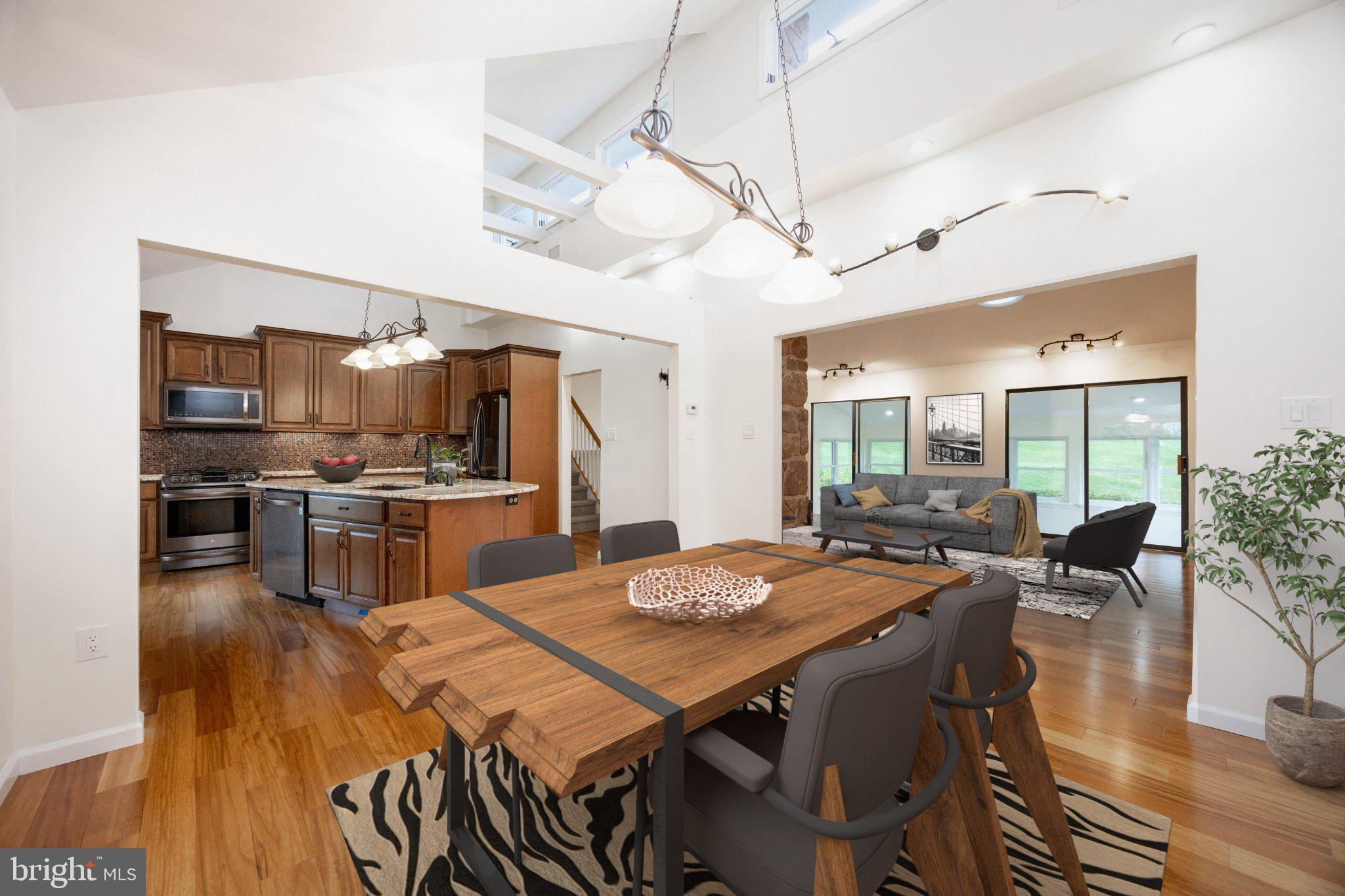 1241 Sheep Hill Road Pottstown, PA 19465 - Photo 9 of 55 Modern open-concept dining space.