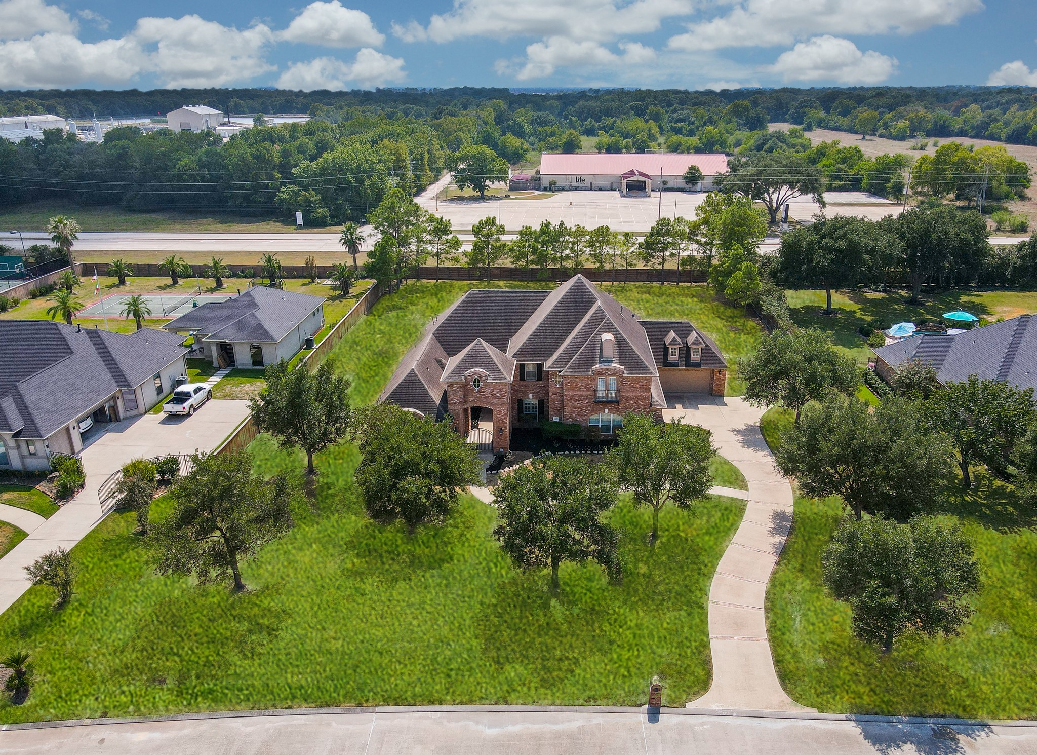2510 Britton Ridge Drive Katy, TX 77494 - Photo 2 of 50 Aerial shot of the property