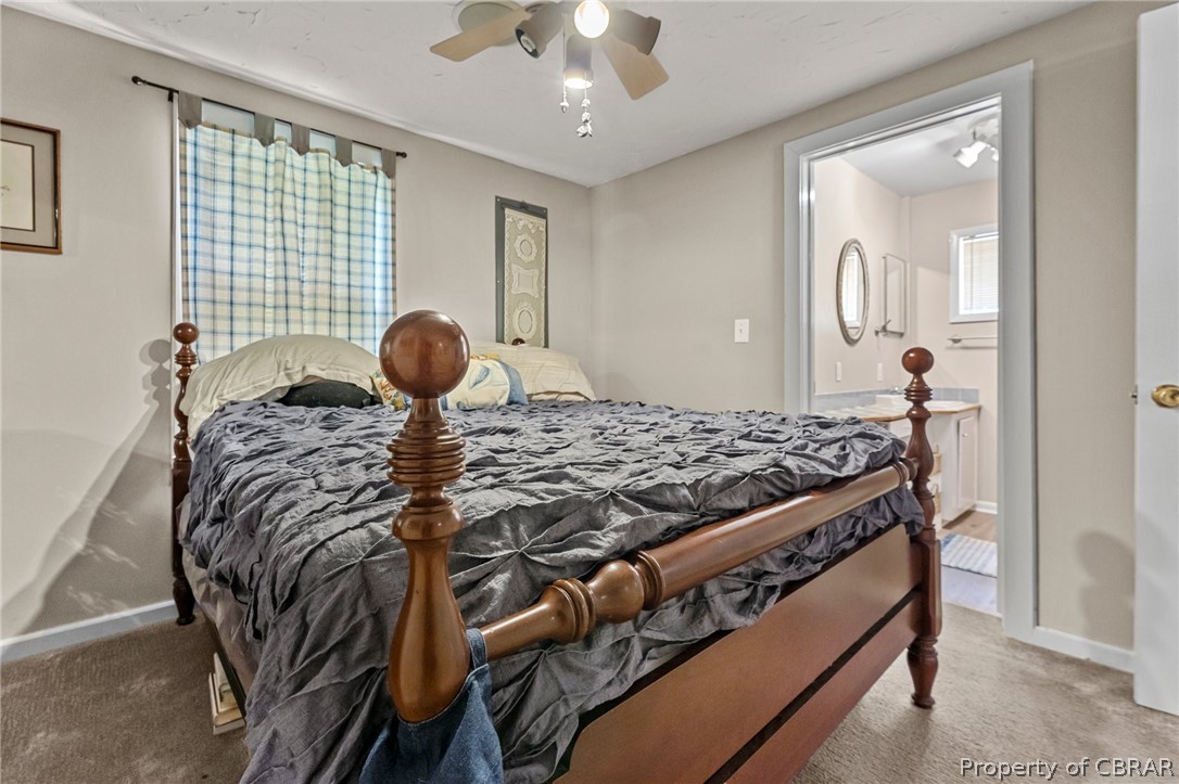 962 Beanes Road Heathsville, VA 22473 - Photo 15 of 33 1st floor bedroom, view 2