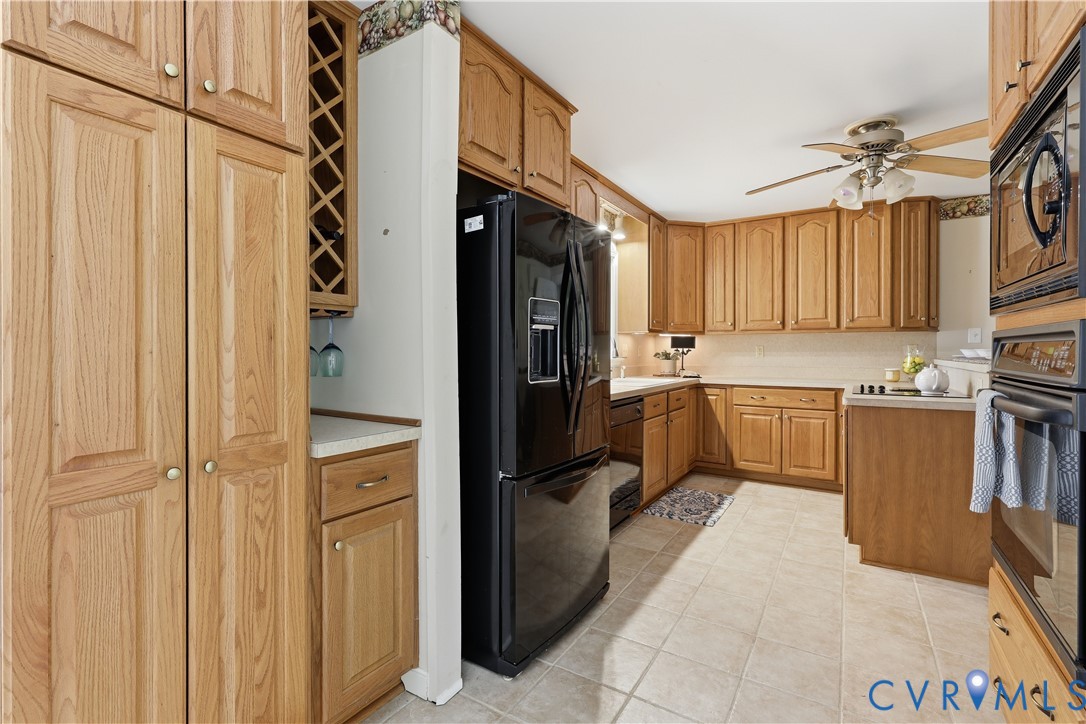 1610 Reams Road Powhatan, VA 23139 - Photo 19 of 41 Wall oven and microwave. Built in pantry and addit