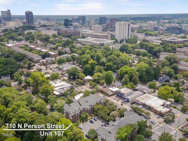 710 North Person Street, Unit 107 Raleigh, NC 27604 - Photo 4 of 20 Aerial View