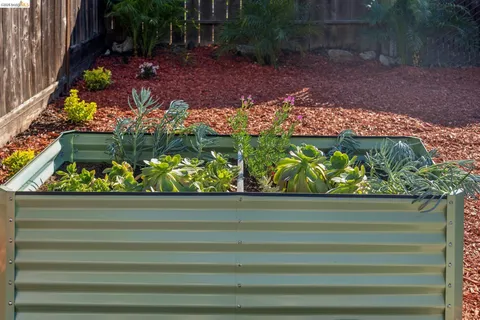 a wooden floor with a yard