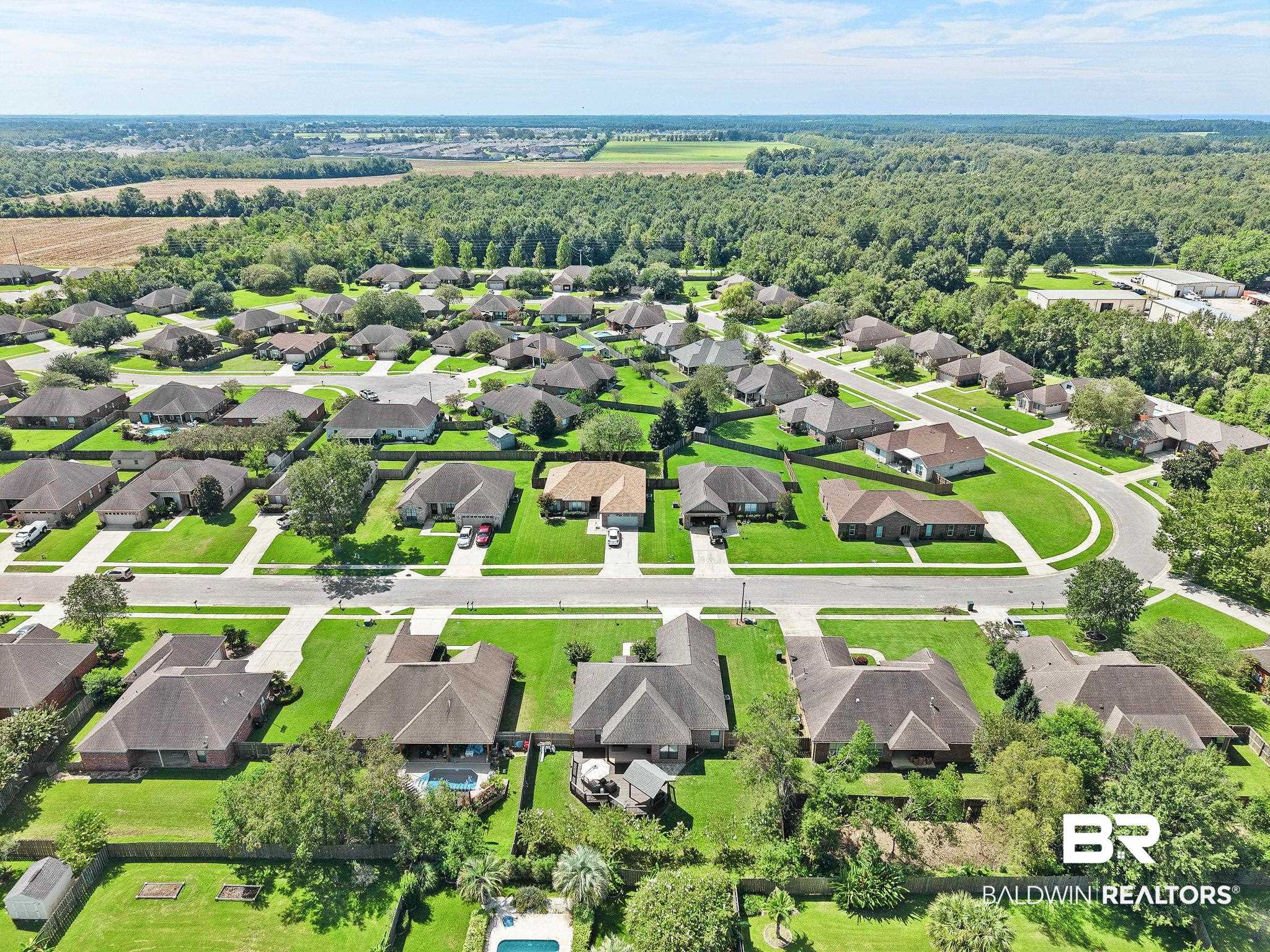 9522 Sanibel Loop Daphne, AL 36526 - Photo 40 of 43 Aerial perspective of suburban area