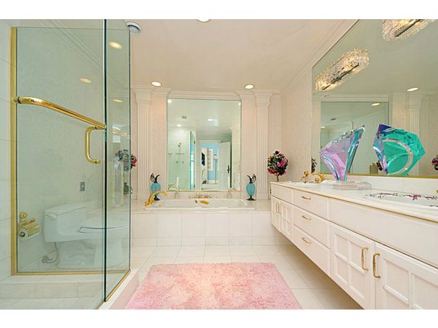 430 Fulton Road San Mateo, CA 94402 - Photo 17 of 25 a spacious bathroom with a shower sink mirror and