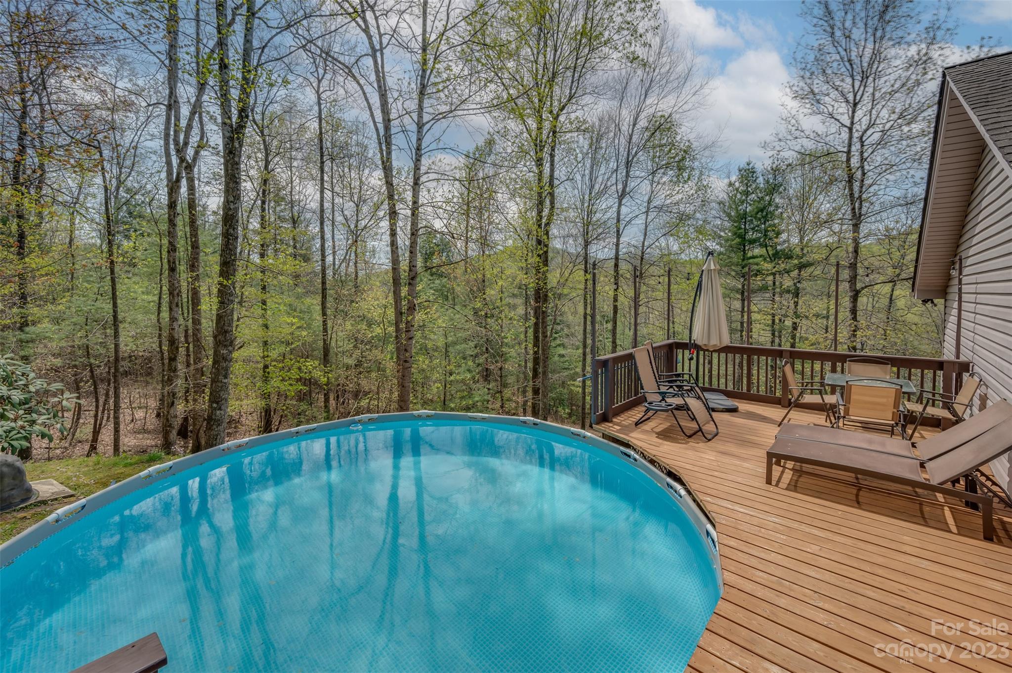 1251 Terrys Creek Road Zirconia, NC 28790 - Photo 36 of 48 a view of outdoor space and yard