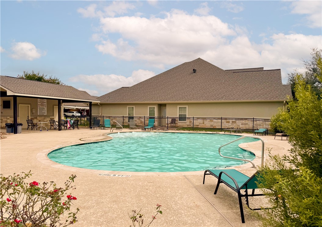 3815 Harvey Road College Station, TX 77845 - Photo 24 of 24 a backyard of a house with table and chairs