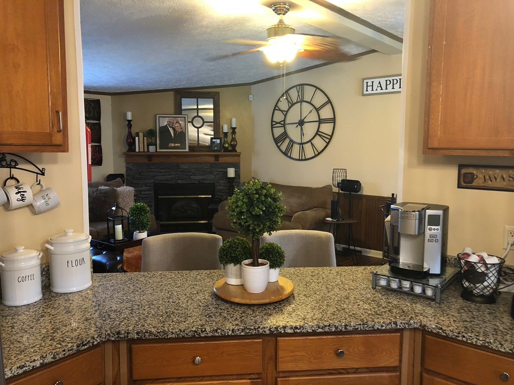 626 Indian Road Bowman, SC 29018 - Photo 18 of 27 view from kitchen in great room