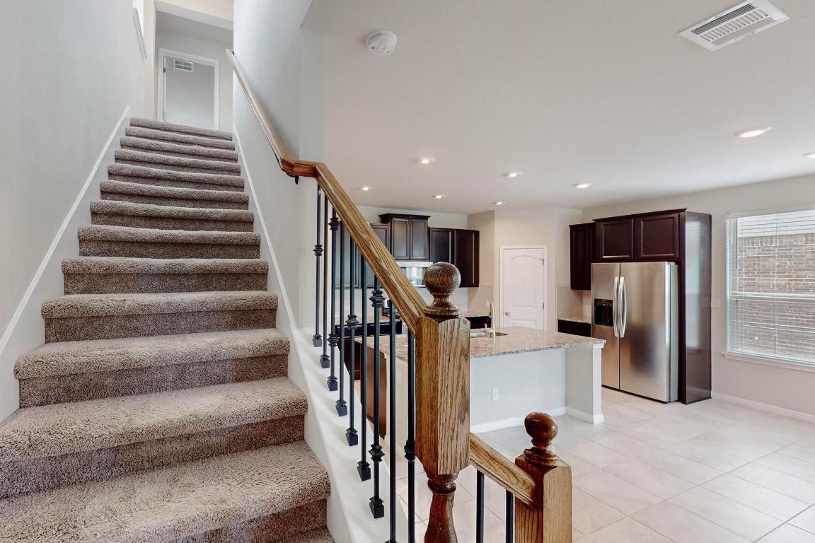 2908 Harvester Lane Round Rock, TX 78664 - Photo 4 of 40 a view of entryway and workspace