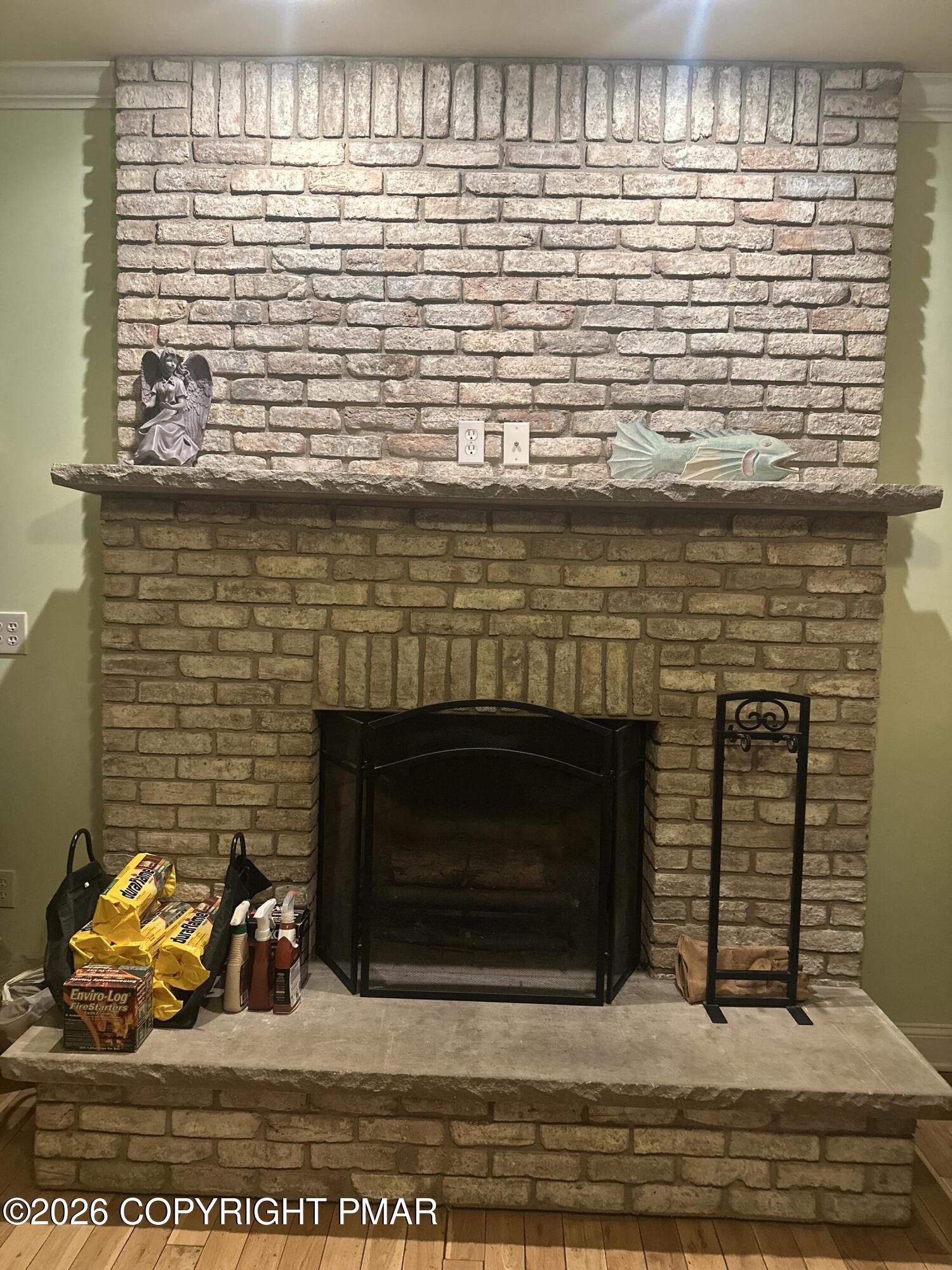 2 Shepard Court Delaware Water Gap, PA 18327 - Photo 25 of 57 1of 3 Brick Fireplace