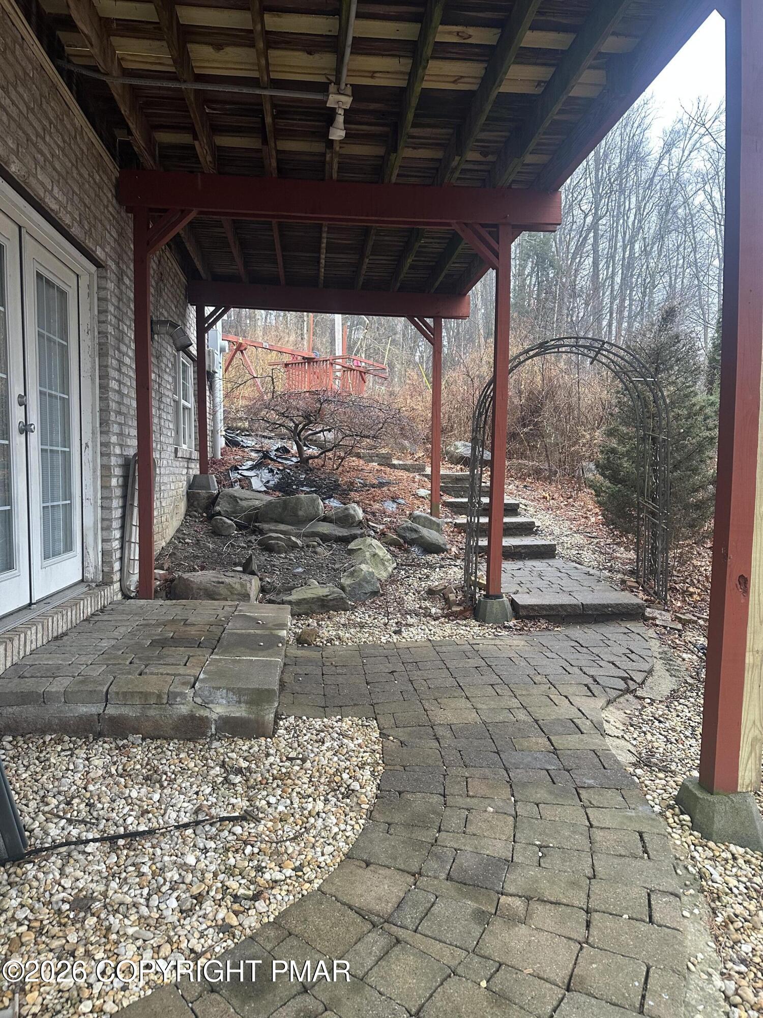 2 Shepard Court Delaware Water Gap, PA 18327 - Photo 8 of 57 a view of a porch