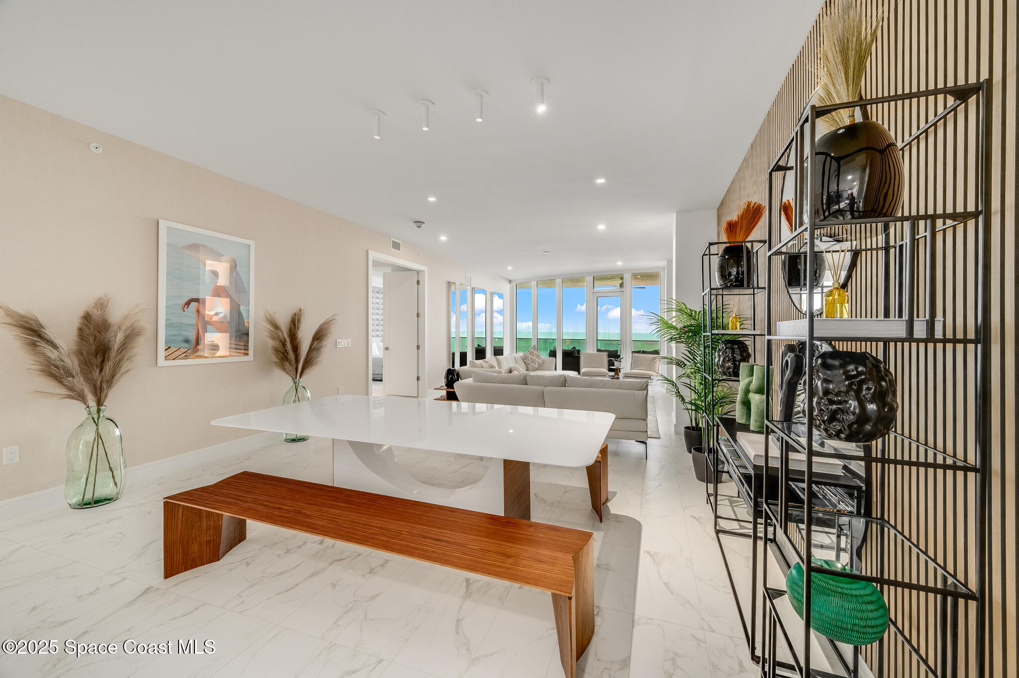 65 North Atlantic Avenue, Unit 404 Cocoa Beach, FL 32931 - Photo 33 of 57 Dining area from Kitchen