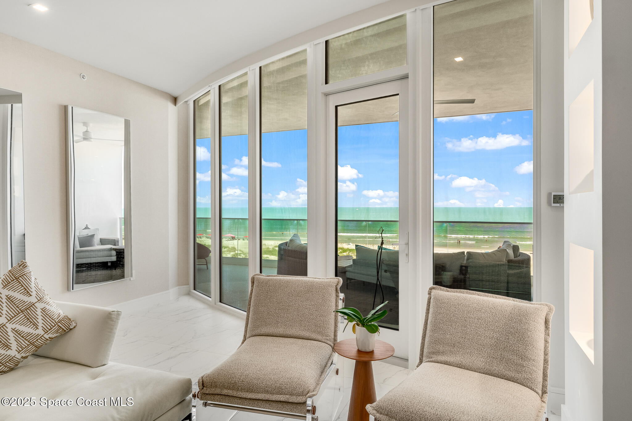 65 North Atlantic Avenue, Unit 404 Cocoa Beach, FL 32931 - Photo 39 of 57 View from living room