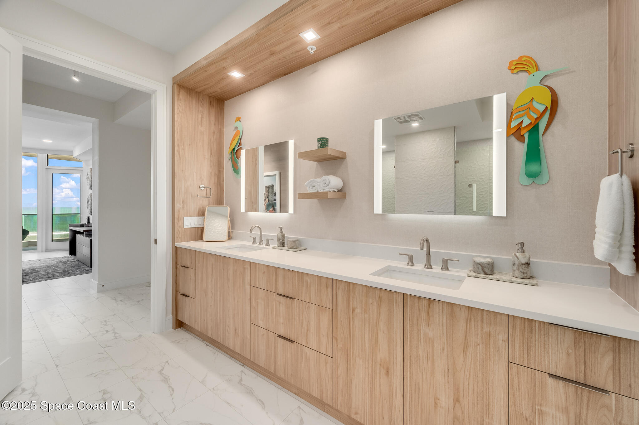 65 North Atlantic Avenue, Unit 404 Cocoa Beach, FL 32931 - Photo 41 of 57 2 lighte mirrors